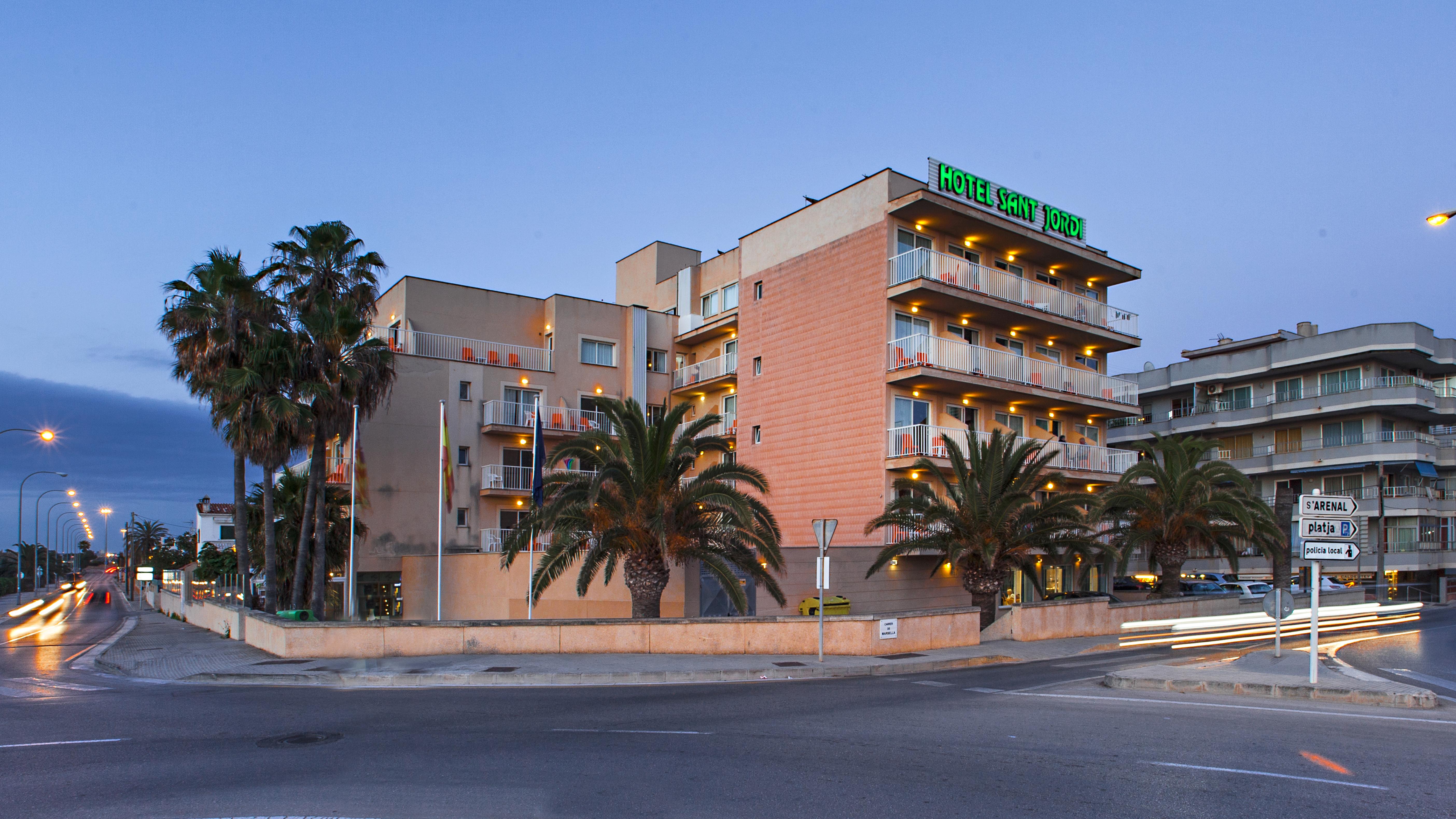 Hotel Sant Jordi Плайя де Пальма Экстерьер фото